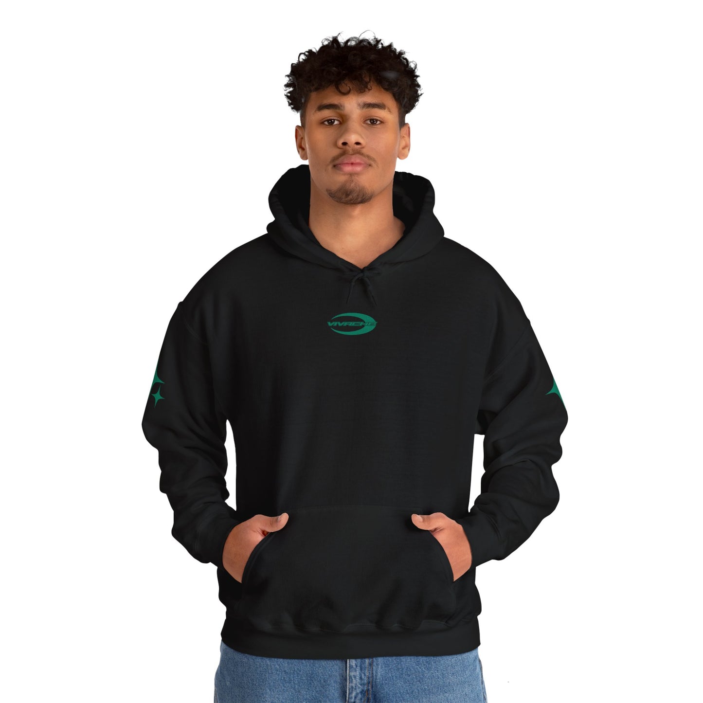 KISS ME HOODIE GREEN