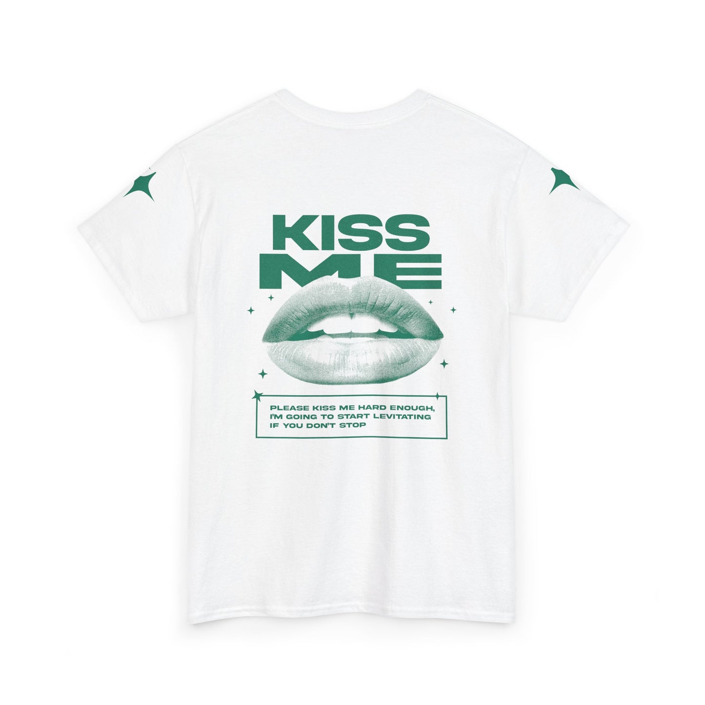 KISS ME TEE GREEN