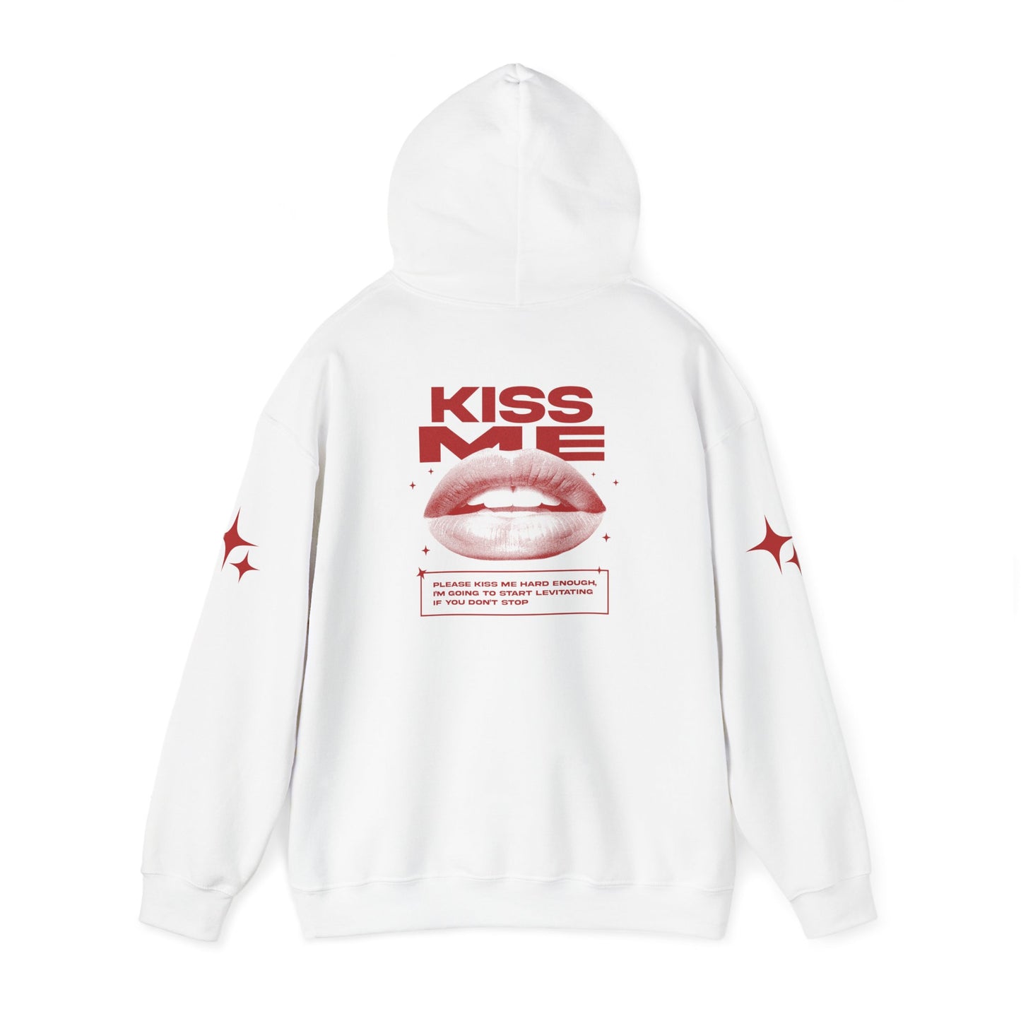 KISS ME HOODIE RED