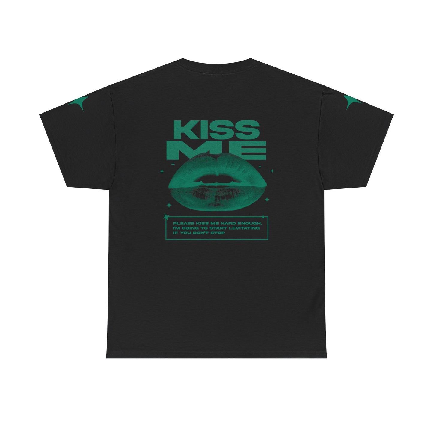 KISS ME TEE GREEN